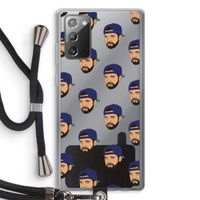 Drake Away: Samsung Galaxy Note 20 / Note 20 5G Transparant Hoesje met koord
