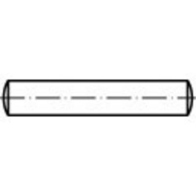 TOOLCRAFT TO-5393454 Cilindrische pen 16 mm Staal 25 stuk(s)