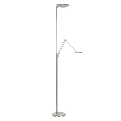 Highlight Klassieke leeslampGeneva nikkel Ø 23cm - V4400.30