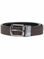 Michael Kors ceinture à motif monogrammé - Marron