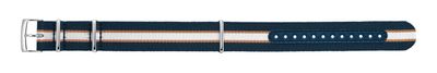 Horlogeband Certina C604022807 Onderliggend Nylon/perlon Bi-Color 20mm