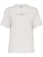 Brunello Cucinelli t-shirt en coton à logo imprimé - Blanc - thumbnail