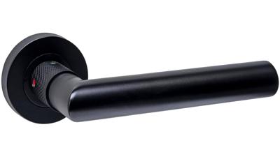 Intersteel Sicura deurkruk met blokkermechanisme Prolock op rozet - zwart Intersteel Sicura deurkruk met blokkermechanisme Prolock op rozet - zwart