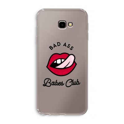 Badass Babes Club: Samsung Galaxy J4 Plus Transparant Hoesje