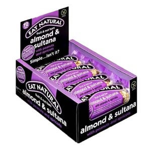 Eat Natural - Fruit & Nut Almond & Sultana - 12 stuks