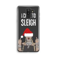Came To Sleigh: Samsung Galaxy J8 (2018) Transparant Hoesje