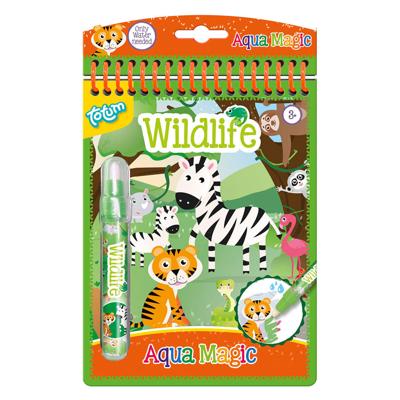 Totum aqua magic wild life water kleurboek