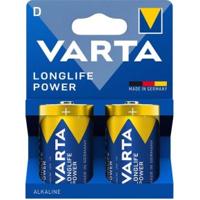 Alkaline Batterij D 1.5 V High Energy 2-Blister