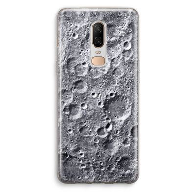 Maanlandschap: OnePlus 6 Transparant Hoesje