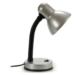 Pincello Tafellamp/bureaulampje Desk Light - metaal - grijs - H33 cm - buigbaar