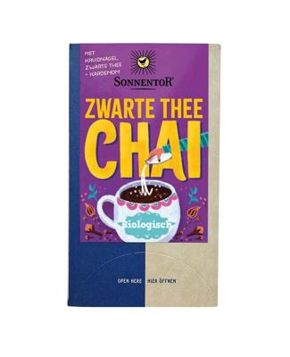 Sonnentor Sonnentor zwarte chai thee bio