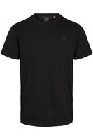 Kronstadt Regular Fit T-Shirt ronde hals zwart, Effen - thumbnail