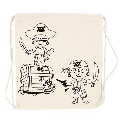 Creativ Company - - gymtas piraten 37x40 cm