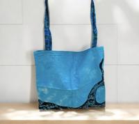 Shopper Tas Blauw - Kleding - Spiritueelboek.nl