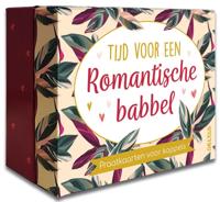 Tijd voor een romantische babbel Praatkaarten voor koppels (Kaartspellen) Tijd voor een romantische babbel Praatkaarten voor koppels (Kaartspellen)