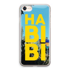 Habibi Majorelle : iPhone 8 Transparant Hoesje