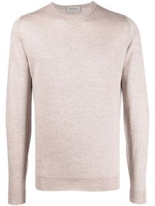 John Smedley pull en maille à col rond - Tons neutres