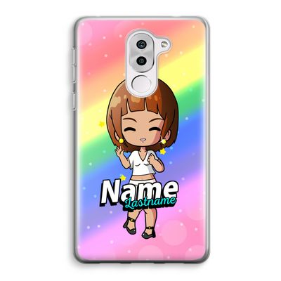 Chibi Maker vrouw: Honor 6X Transparant Hoesje