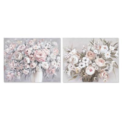 Canvas Home ESPRIT Pijnboom Canvas 100 x 3,7 x 80 cm