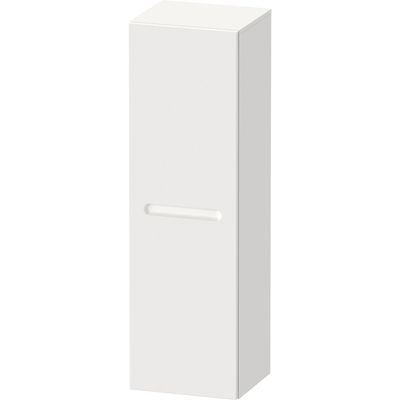 Badkamerkast Duravit No.1 Halfhoge Kast Mat Grafiet Met 1 deur 40x132x36cm Rechts