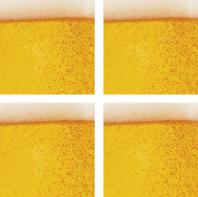 Bier textuur onderzetter