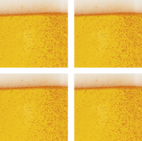 Bier textuur onderzetter