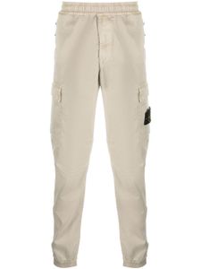 Stone Island tapered-leg cargo trousers - Tons neutres