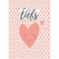 Wenskaarten veel liefs10 stuks Wenskaarten veel liefs10 stuks