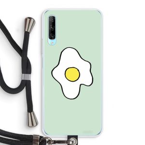 Spiegelei: Huawei P Smart Pro Transparant Hoesje met koord