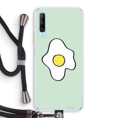 Spiegelei: Huawei P Smart Pro Transparant Hoesje met koord