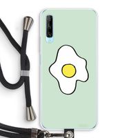 Spiegelei: Huawei P Smart Pro Transparant Hoesje met koord