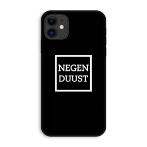 Negenduust black: iPhone 11 Tough Case