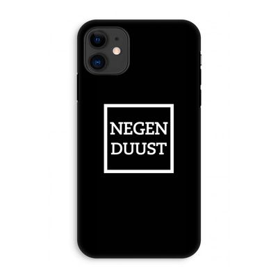 Negenduust black: iPhone 11 Tough Case