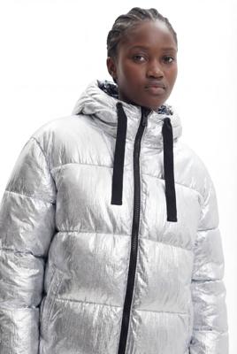 Padded jas met afneembare mouwen - BLACK - S Padded jas met afneembare mouwen - BLACK - S