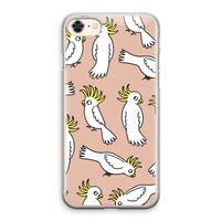 Papegaai: iPhone 8 Transparant Hoesje