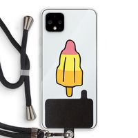 Raketijsje: Pixel 4 XL Transparant Hoesje met koord Raketijsje: Pixel 4 XL Transparant Hoesje met koord