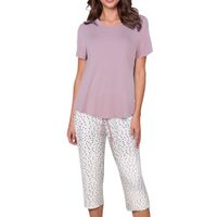 Lady Avenue Shortsleeve PJ With Pirate Pants - thumbnail