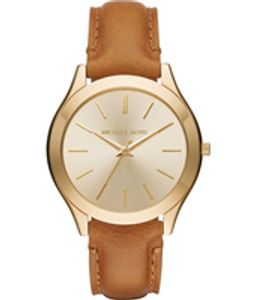 Horlogeband Michael Kors MK3427 Leder Bruin 16mm