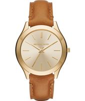 Horlogeband Michael Kors MK3427 Leder Bruin 16mm