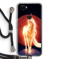 Last Unicorn: Pixel 3a Transparant Hoesje met koord