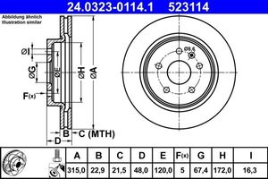 Powerdisc Remschijf 24032301141