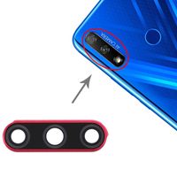 Cameralenshoes voor Huawei Honor 9X (rood)