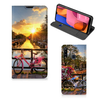 Samsung Galaxy A20s Book Cover Amsterdamse Grachten