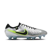 Nike Tiempo Legend 10 Elite IJzeren-Nop Voetbalschoenen (SG) Anti-Clog Zilver Zwart Neongeel Nike Tiempo Legend 10 Elite IJzeren-Nop Voetbalschoenen (SG) Anti-Clog Zilver Zwart Neongeel