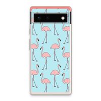 Anything Flamingoes: Google Pixel 6 Transparant Hoesje