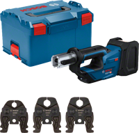 Bosch Blauw GPT 18V-19 Accu Perstang | 3 Persbekken M |In L-Boxx - 06019M2001 Bosch Blauw GPT 18V-19 Accu Perstang | 3 Persbekken M |In L-Boxx - 06019M2001