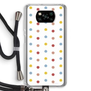 Bollen: Xiaomi Poco X3 NFC Transparant Hoesje met koord