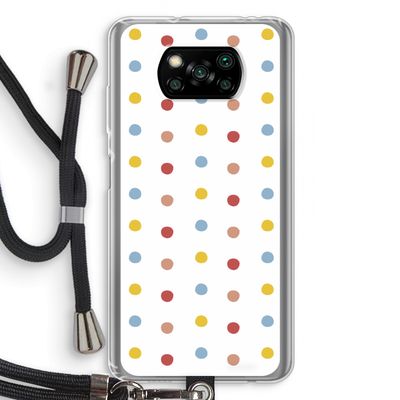 Bollen: Xiaomi Poco X3 NFC Transparant Hoesje met koord