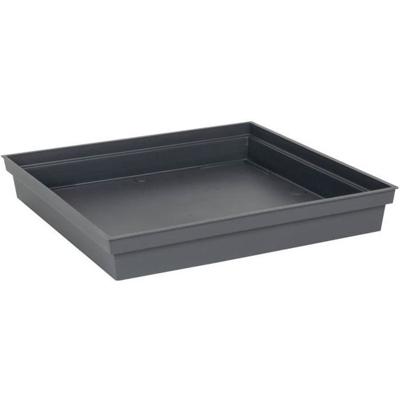 EDA Toscane vierkante schotel - 40 cm - Antracietgrijs
