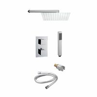 Aqua Royal Inbouw Doucheset Naxo Type 4 Douchekop 20 En 30 cm Vierkant - Set + 20 cm Douchekop Aqua Royal Inbouw Doucheset Naxo Type 4 Douchekop 20 En 30 cm Vierkant - Set + 20 cm Douchekop